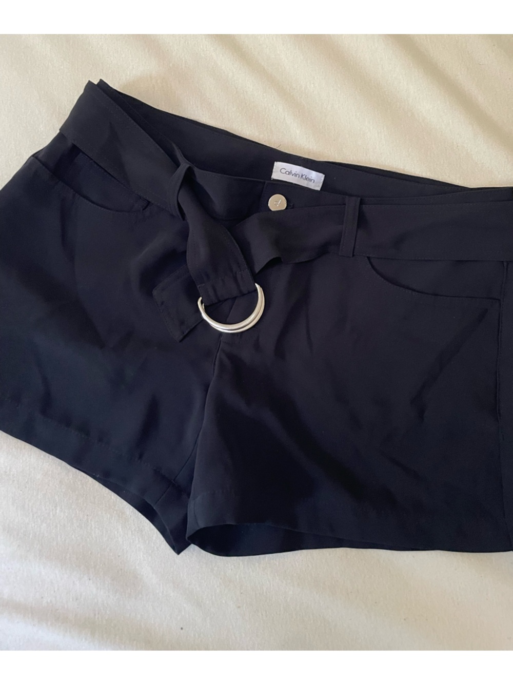 Calvin Klein business shorts black women's S 6